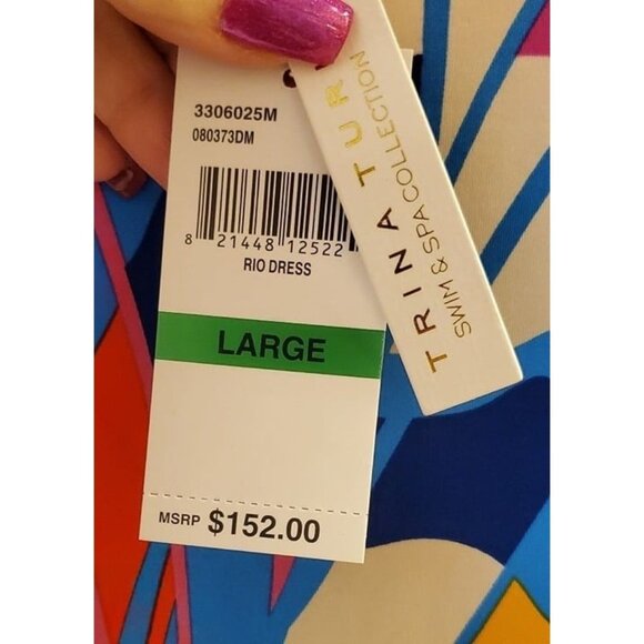 NWT Trina Turk Swimsuit Coverup - L - Picture 3 of 4